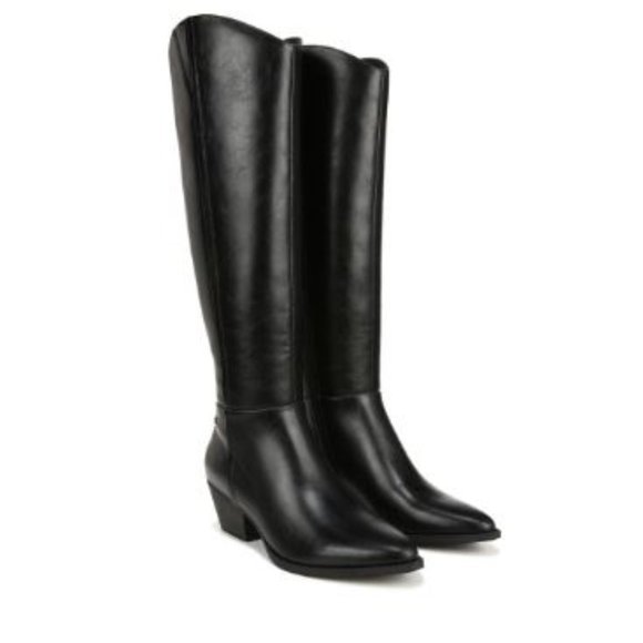 Life Stride Reese Wide Calf Boot in Black - Picture 1 of 11